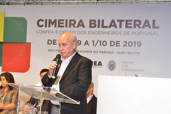 Presidente do IEP, Horácio Guimarães: boas-vindas da quase centenária entidade precursora paranaense