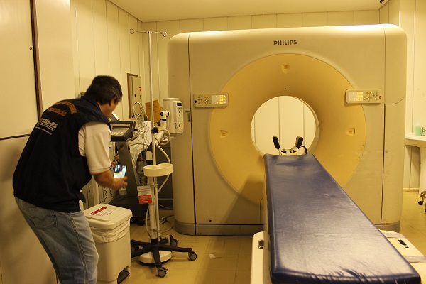 Equipamentos de tomografia 