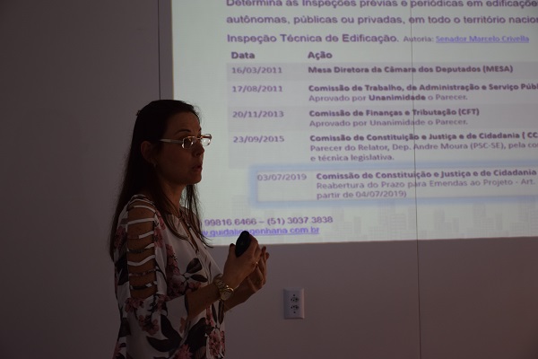 Eng. Patricia Guidali fez uma análise da Inspeção Predial e seus benefícios