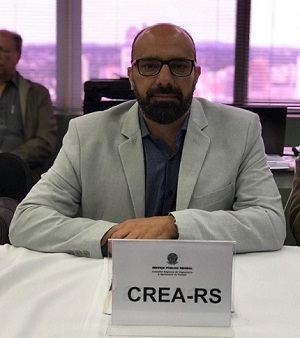 Representando a Especializada do RS, Eng. Marun
