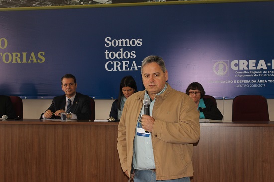Além de coordenador, Eng. Gaspar à época atuou como diretor de Marketing