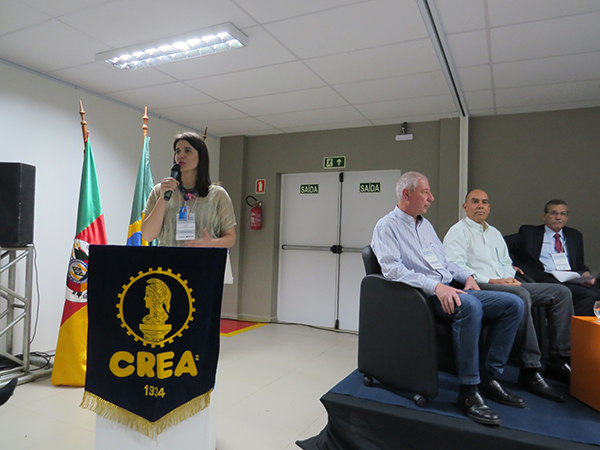 Coordenadora das Inspetorias, Eng. Ambiental Nanci Walter