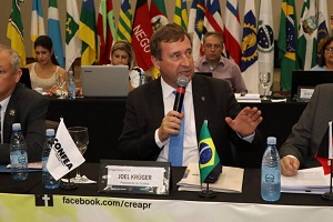 Presidente do Confea, Joel Krüger