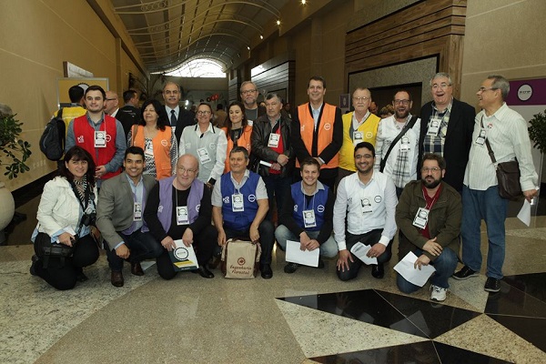 Delegação gaúcha 