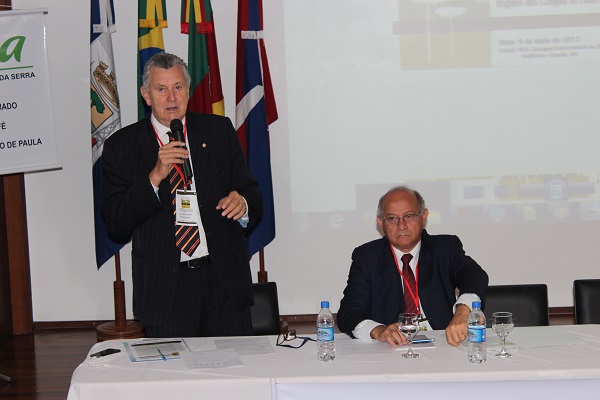 Deputado Heinze e desembargador Wellington Barros