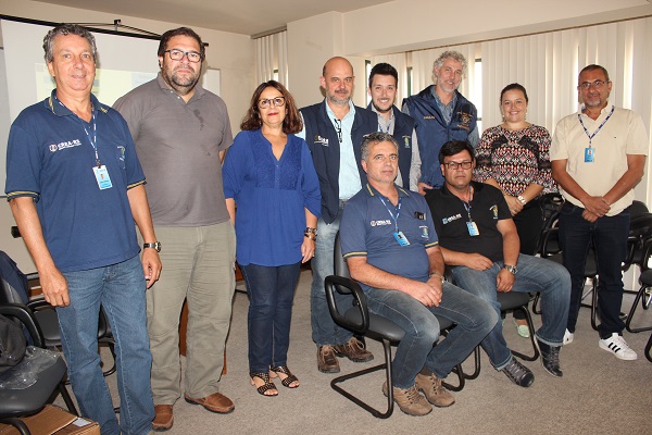 Inspetores também participaram da apresentação do novo módulo e do treinamento para uso do aplicativo 