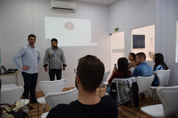 O Eng. Civ. Monir Silva Saldanha, inspetor chefe de Canoas, foi o coordenador das palestras de quinta-feira