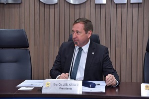 Presidente do Confea, eng. civ. Joel Krüger