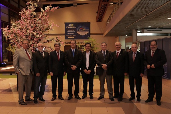 Presidente do CREA-RS, Eng. Melvis Barrios Junior, esteve presente ao evento