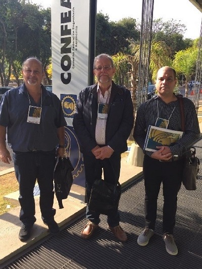 Djalmo Torres, Ubiratan Oro e Mateus Rosa