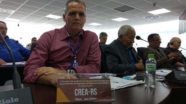 Coordenador-Adjunto pelo RS, Eng. de Seg. do Trab. Luiz Henrique Rebouças dos Anjos