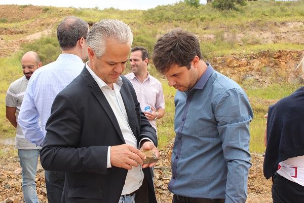 Diretor financeiro do CREA-RS, que é Geólogo, participou da visita