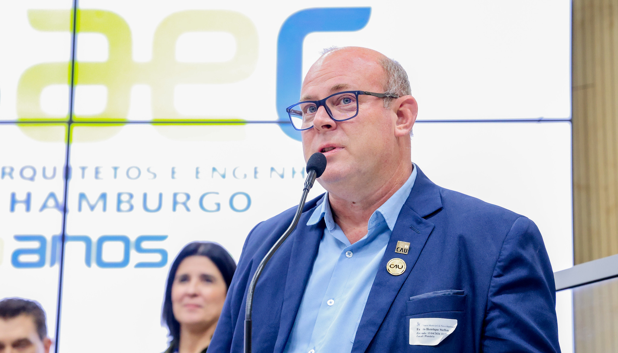 Vice-presidente do CAU/RS, Fausto Steffen