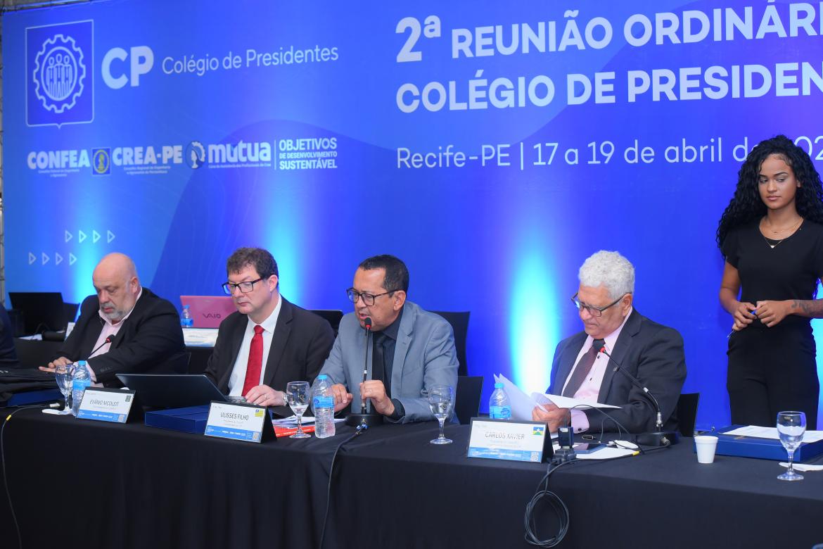 Coordenador do Colégio de Presidentes, eng. agr. Ulisses Filho