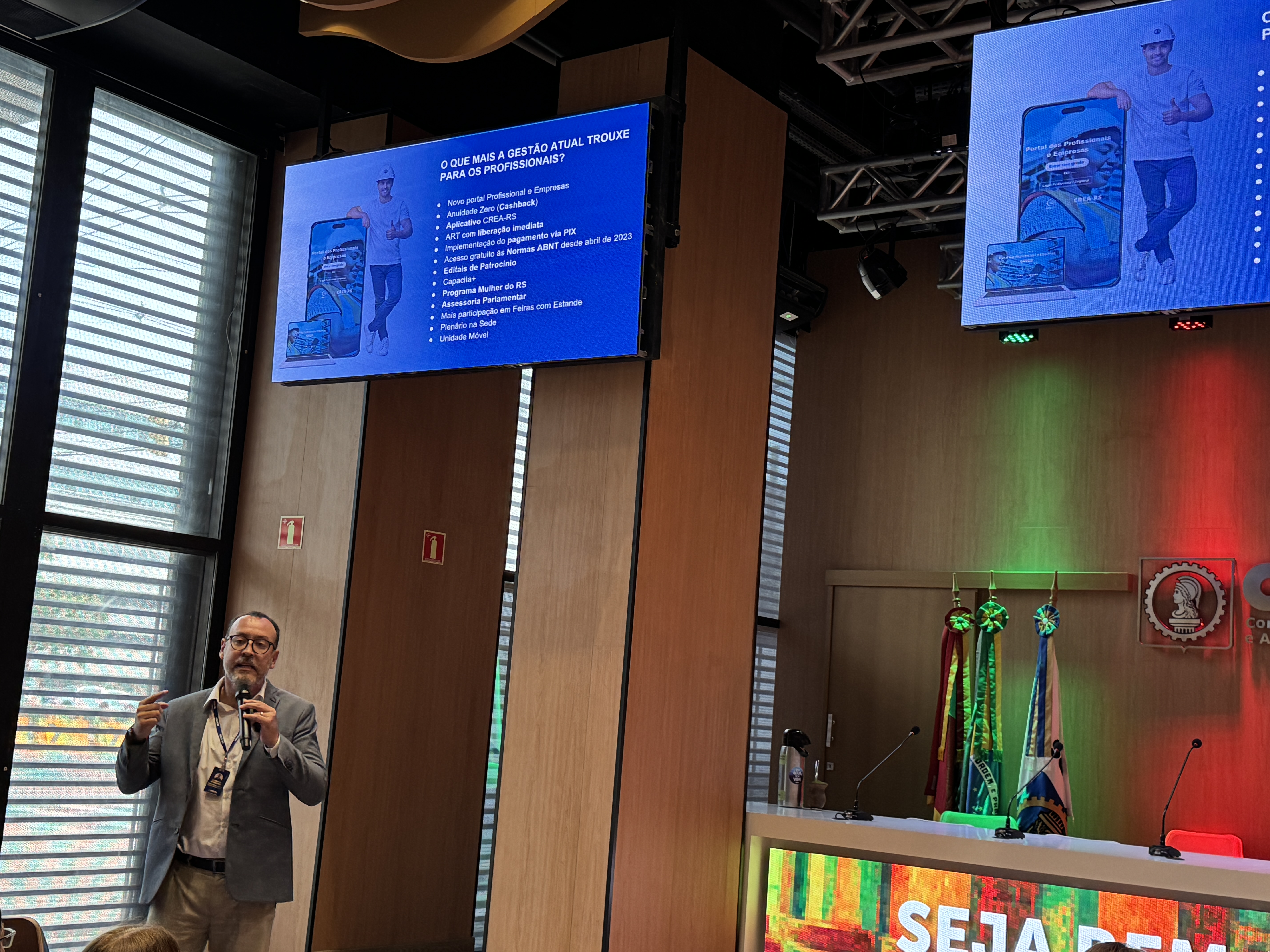 Eng. Fábio Chaves realizou palestra institucional