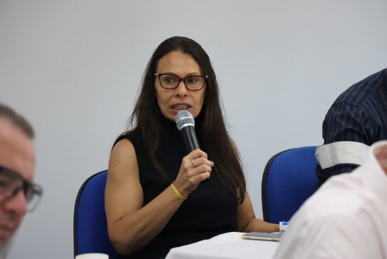Coordenadora adjunta do CREA-RS, geóloga Cassiana Michelin