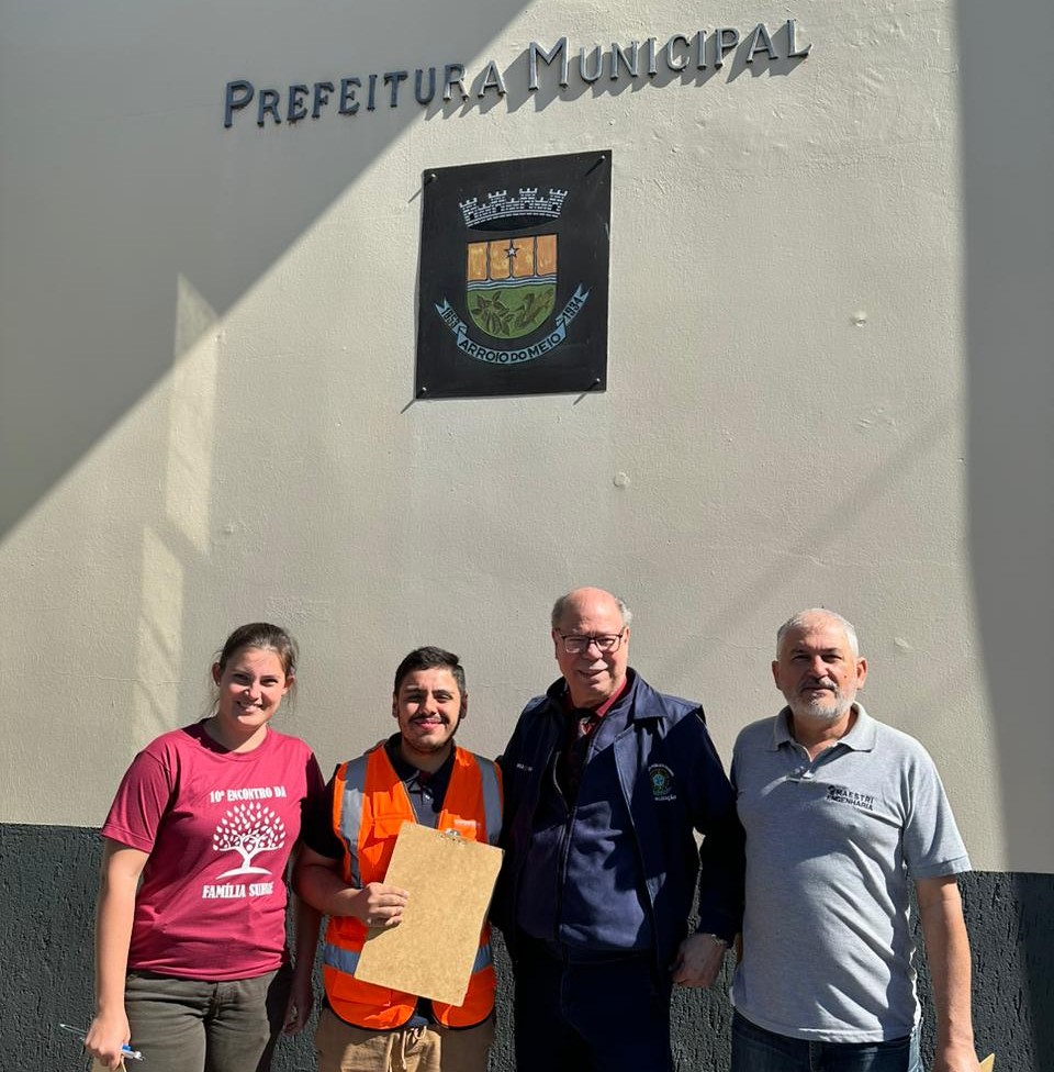 Experiência técnica a serviço da comunidade de Arroio do Meio