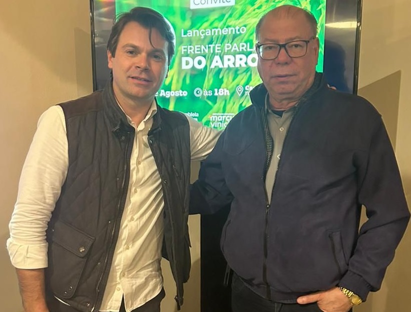 Deputado Marcus Vinícius e o Eng. Collares