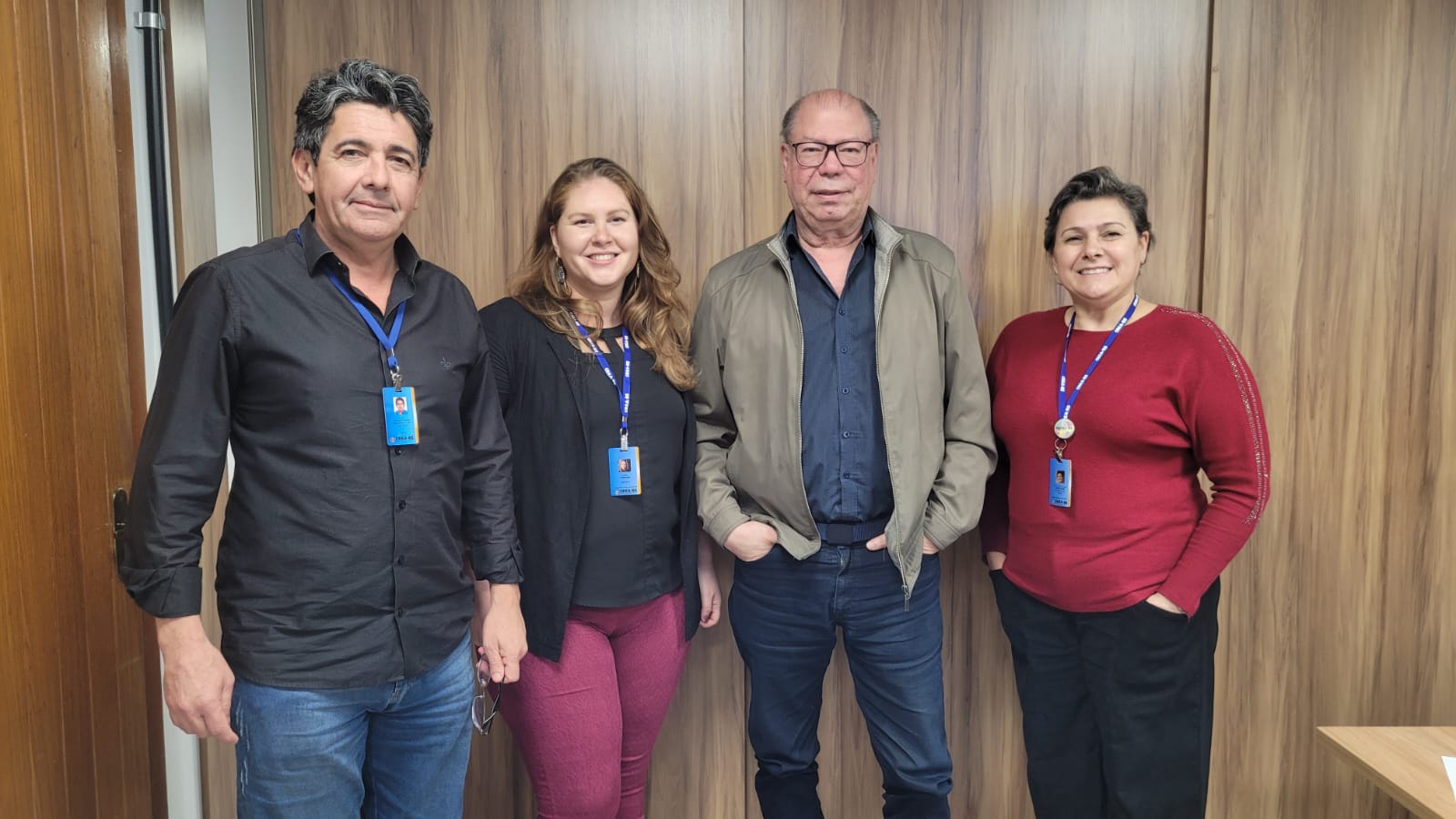 Parte da diretoria do CREA-RS