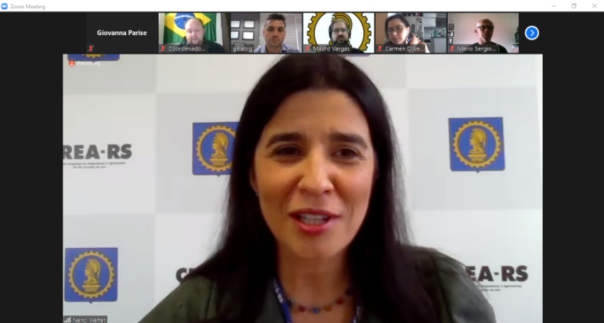 Eng. Ambiental Nanci Walter, presidente do CREA-RS