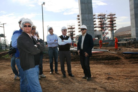Equipe do CREA-RS realiza visita técnica à BR 448