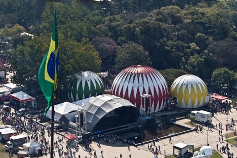 CREA-RS fiscaliza estruturas montadas para receber Expointer