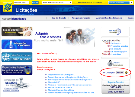 Licitação para instalação de luminárias no Salgado Filho
