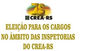 É hora de escolher os representantes nas Inspetorias do CREA-RS