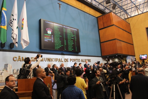 CREA-RS prestigia posse prefeito e vereadores da capital gaúcha