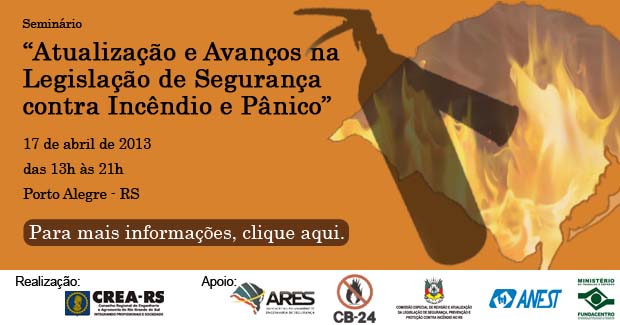 Seminário aborda avanços na legislação de incêndio