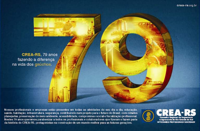 CREA-RS celebra 79 anos
