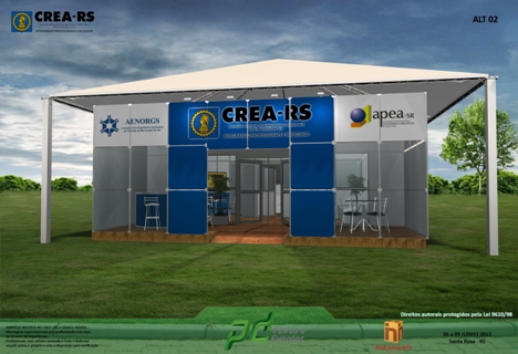 CREA-RS, APEA e Aenorgs na 4ª Indumóveis