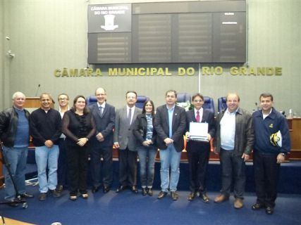 Homenagem ao CREA-RS em Rio Grande