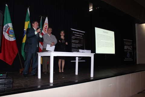 CREA-RS participa do movimento Paz Novo Hamburgo