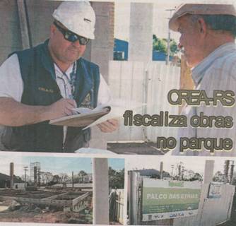 Parque de Exposições em Ijuí recebe fiscalização do CREA-RS