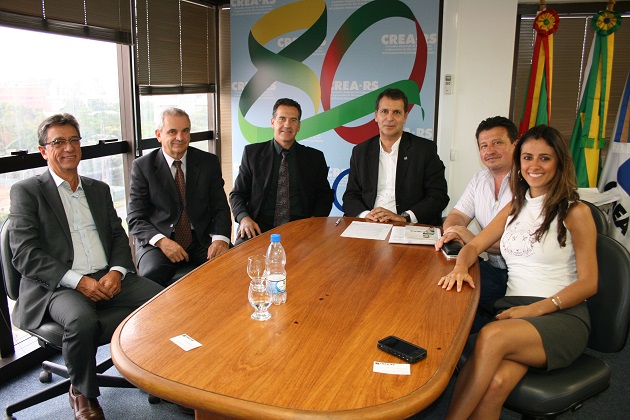 AGEOS apresenta nova diretoria ao CREA-RS