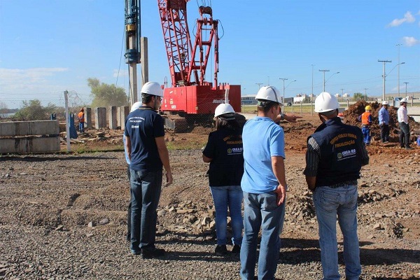 CREA-RS fiscaliza início das obras para nova ponte do Guaíba