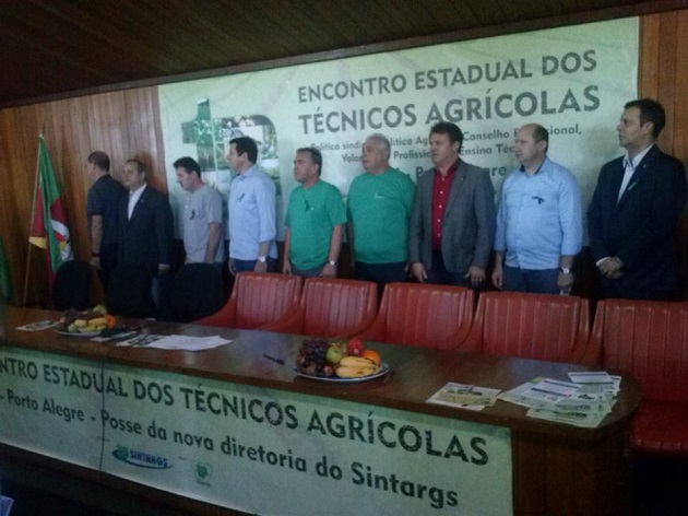 CREA-RS prestigia posse da nova diretoria do Sintargs