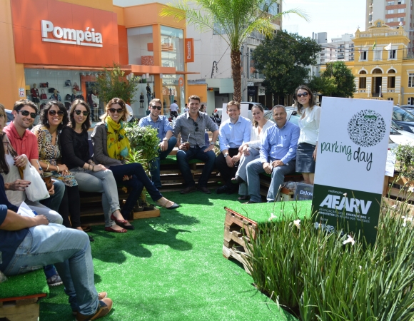 Parking Day movimenta comunidade de Bento Gonçalves