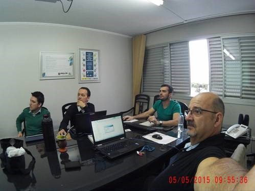Fiscalização do CREA-RS visita CREA-PR