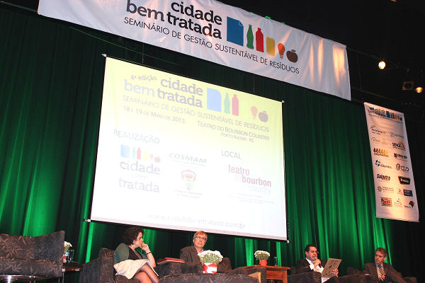 CREA-RS participa do evento Cidade Bem Tratada, que debate a gestão de resíduos