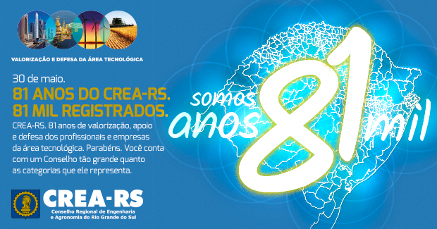 CREA-RS: 81 anos de história!