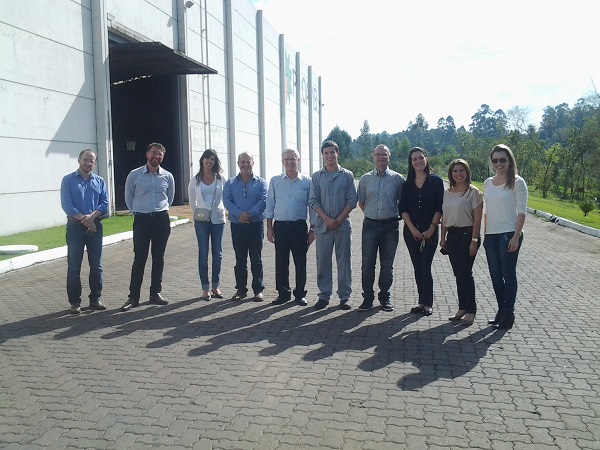 Visita técnica: representantes do CREA-RS conhecem unidade de coprocessamento