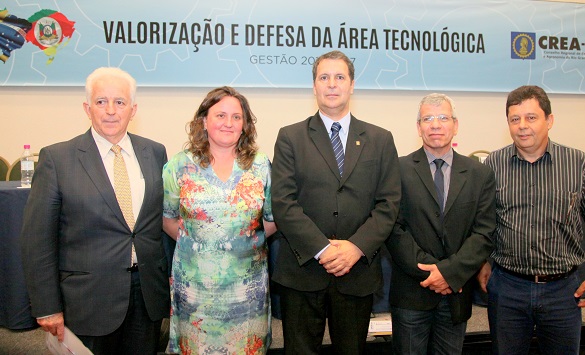 Diretoria do CREA-RS nomeada na primeira plenária do ano
