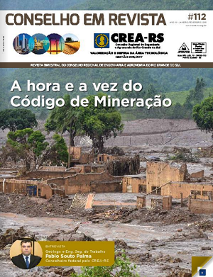 Código de mineração brasileiro é o tema da revista do CREA-RS de jan/fev
