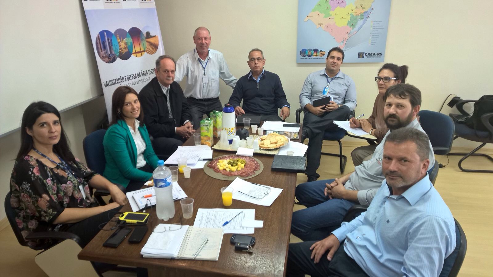 Zonais Noroeste, Central e Serra reunidas durante a semana