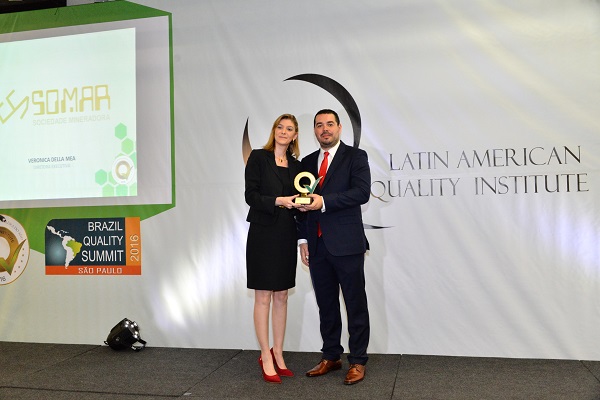 Somar é homenageada no BrazilQualitySummit