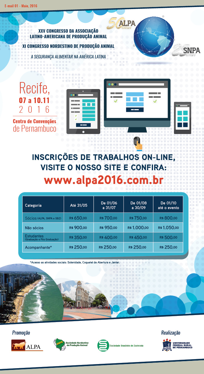 Olinda sedia Congresso Internacional de Produção Animal
