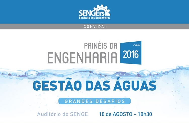 Senge promove debate sobre gestão das águas