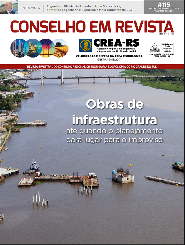 A infraestrutura no Brasil é tema da edição 115 da Conselho em Revista